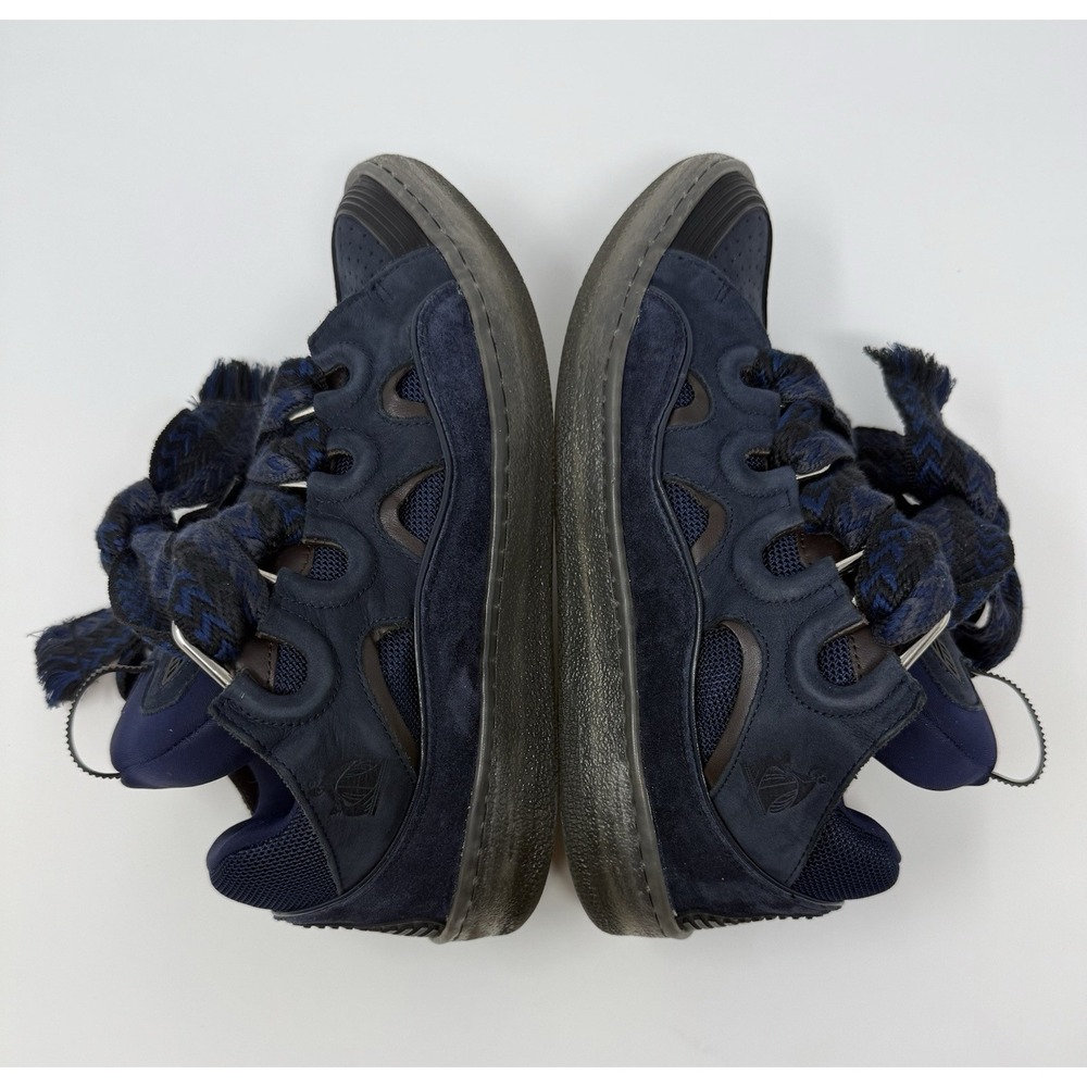 Lanvin Curb Sneaker Navy Size 9 US 42 EU - Picture 3 of 9